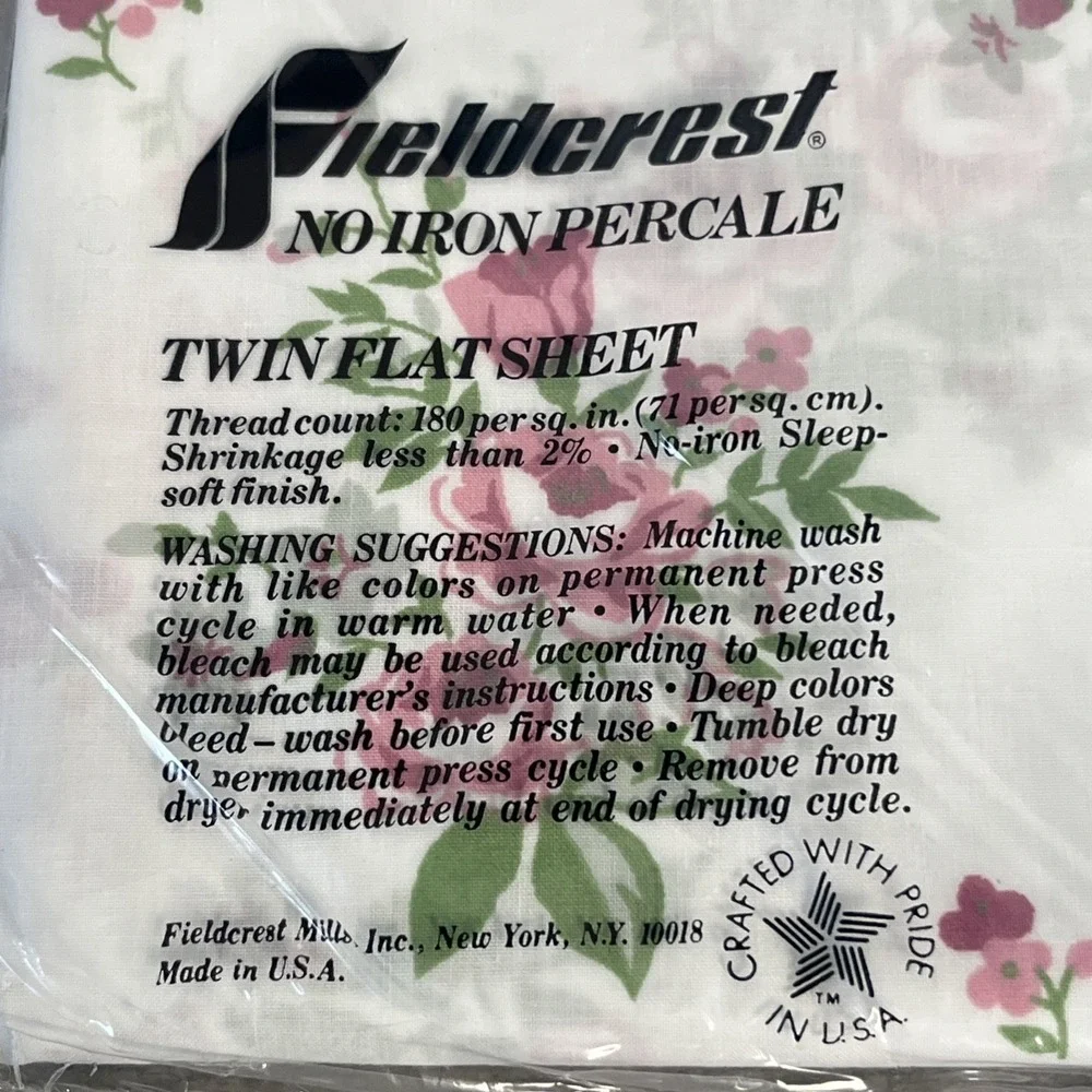 Fieldcrest vintage twin